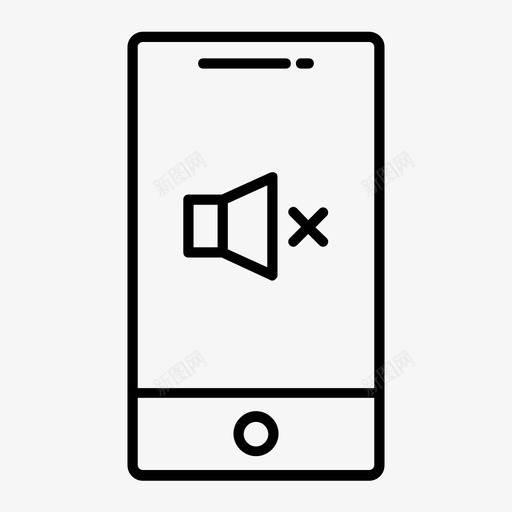 智能手机静音静音扬声器svg_新图网 https://ixintu.com 静音 智能 手机 扬声器 音量