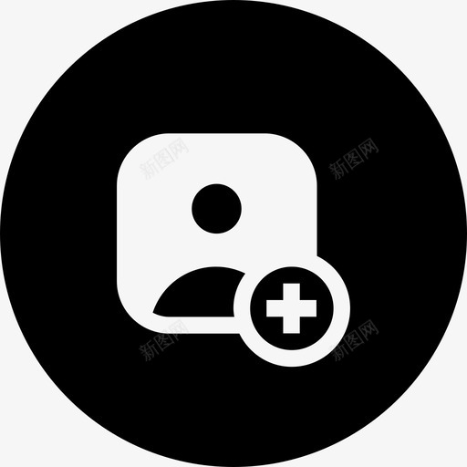添加配置文件头像插入svg_新图网 https://ixintu.com 添加 配置文件 头像 插入 男用 用户 圆差 网络 通信