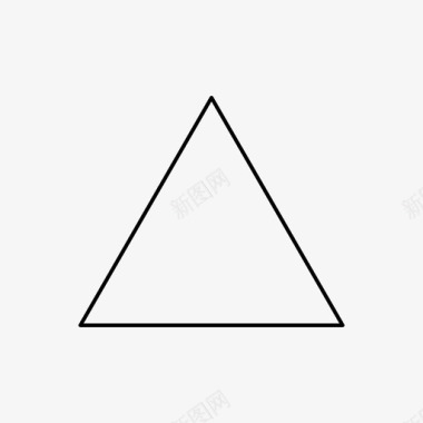 三角形等边形状图标