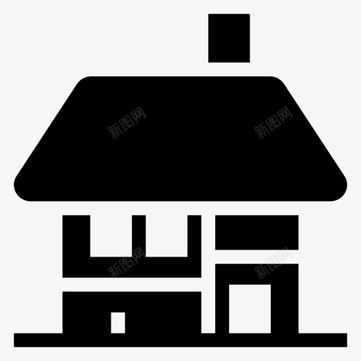 住宅公寓建筑svg_新图网 https://ixintu.com 住宅 公寓 建筑 城市 房产 酒店 餐厅 图标 第卷