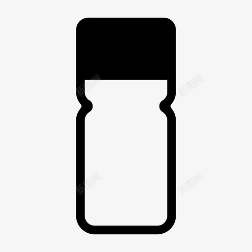 盐瓶食盐厨房和食物svg_新图网 https://ixintu.com 盐瓶 食盐 厨房 食物