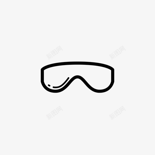 眼镜护目镜防护眼镜svg_新图网 https://ixintu.com 眼镜 护目镜 防护 设备