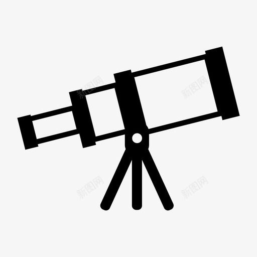 望远镜天文学恒星svg_新图网 https://ixintu.com 天文学 望远镜 恒星 视野 太空