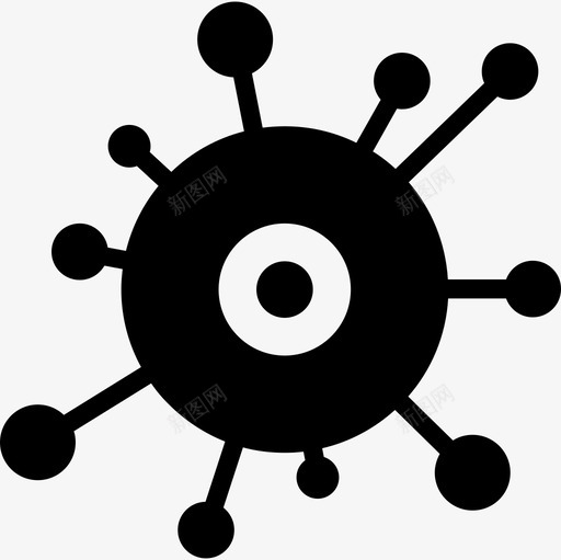 病毒感知svg_新图网 https://ixintu.com 病毒 感知