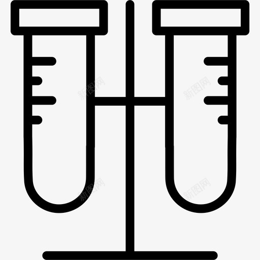 试管血液实验室svg_新图网 https://ixintu.com 试管 血液 实验室 医学 科学教育 科学