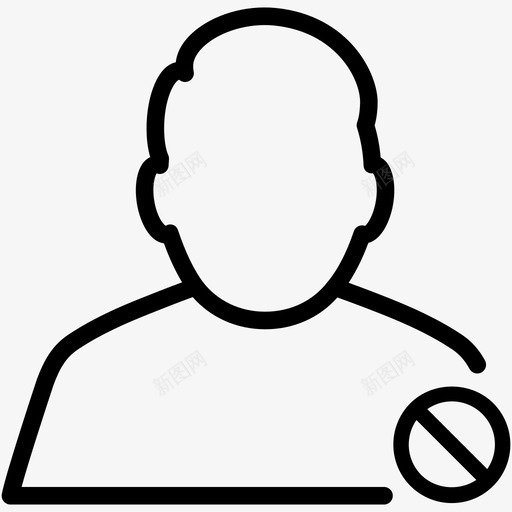 用户块男人svg_新图网 https://ixintu.com 用户 块男 男人