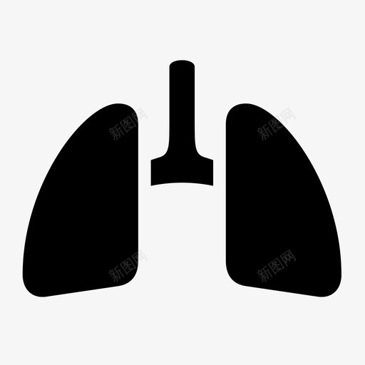 肺活量svg_新图网 https://ixintu.com 肺活量