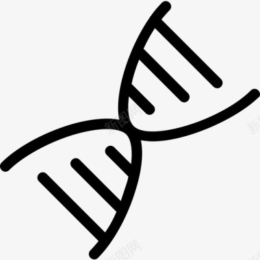 dnadna链遗传学图标