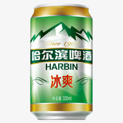 哈尔冰啤酒素材