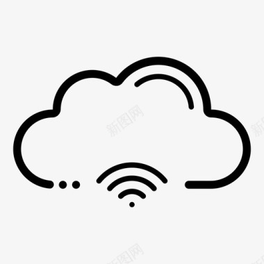 云wifi已连接网络图标