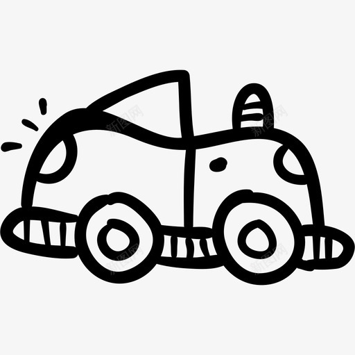 玩具车手绘运输手绘玩具手绘细部svg_新图网 https://ixintu.com 手绘 玩具车 运输 玩具 细部