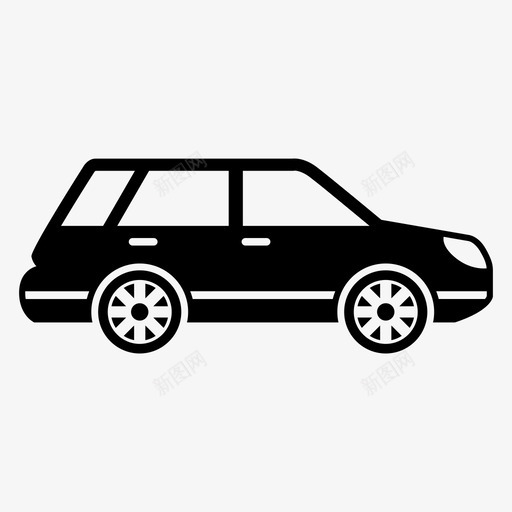 汽车掀背车运输svg_新图网 https://ixintu.com 运输 汽车 掀背车 运输车 车辆