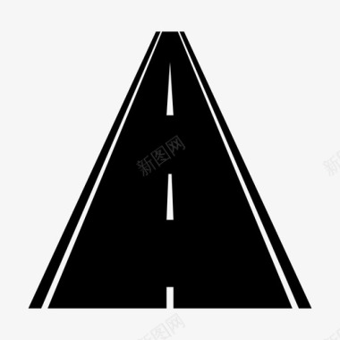 道路高速公路通行证图标