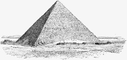 金字塔埃及吉萨图素材