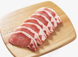 猪肉大排素材