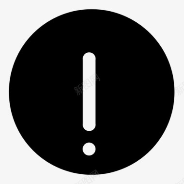 pc端ui信息系统icon警告提示图标