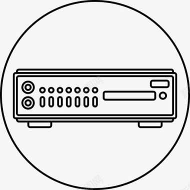 音频cd播放器音响系统图标