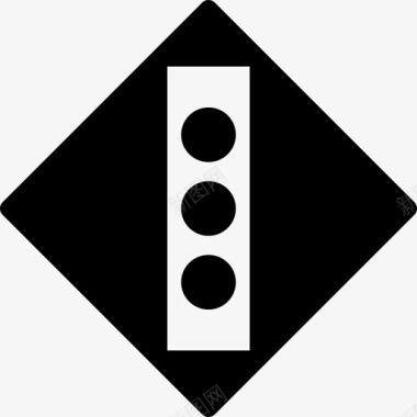 红绿灯道路交通交通标志图标