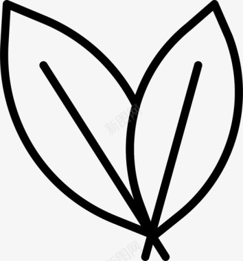 月桂叶吃食物图标