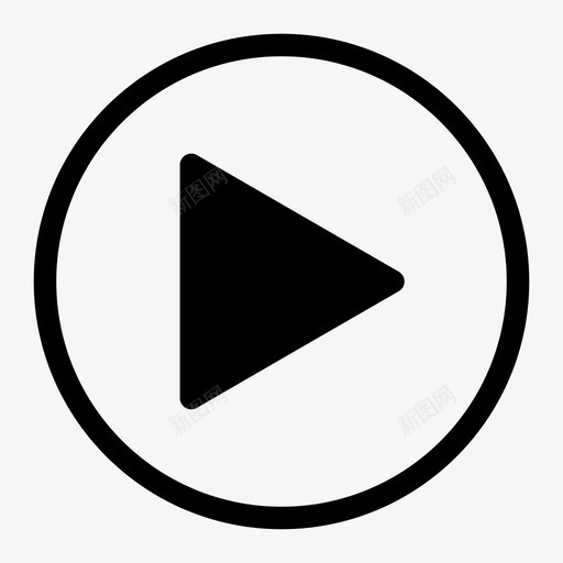 音乐播放器接口电影svg_新图网 https://ixintu.com 播放器 音乐 多媒体 接口 电影 选项 视频