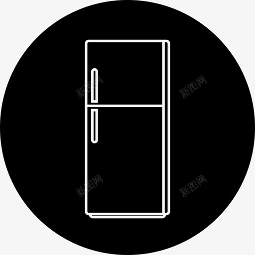 冰箱电器电子svg_新图网 https://ixintu.com 冰箱 电器 电子 家用 厨房 家用电器