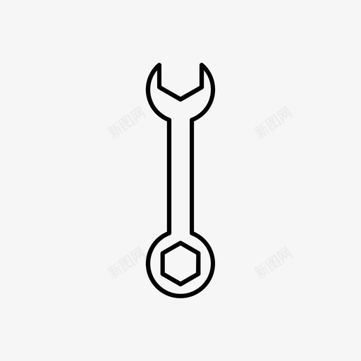 扳手技工管道svg_新图网 https://ixintu.com 扳手 技工 管道 修理 修理工 工具 汽车服务