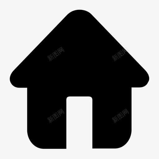 0面包屑首页svg_新图网 https://ixintu.com 面包 首页