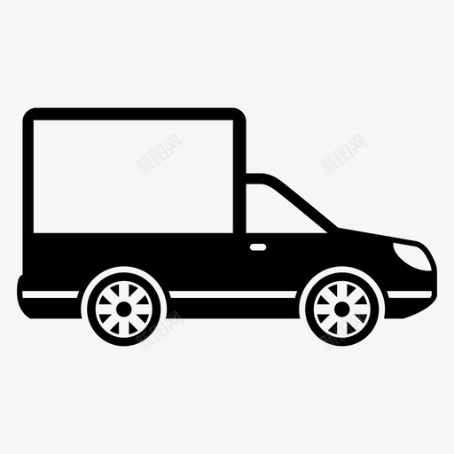 卡车棚车运输svg_新图网 https://ixintu.com 运输 卡车 棚车