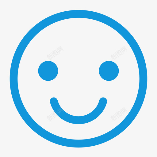 表情笑脸微笑笑容smilesvg_新图网 https://ixintu.com 表情 笑脸 微笑 笑容 扁平 单色 简约 线性 可爱 圆润