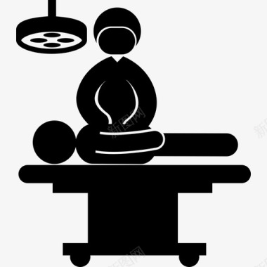 坐在书桌上冥想的人健康套餐满满的图标