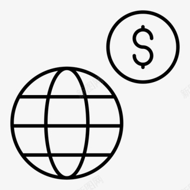 世界银行地球图标