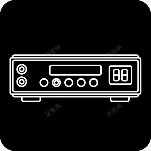 音频cd播放器音响系统svg_新图网 https://ixintu.com 音频 播放器 音响 系统 家庭 娱乐