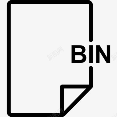 bin文件扩展名文件格式图标