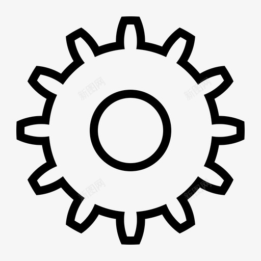 齿轮齿轮箱摩托车零件svg_新图网 https://ixintu.com 摩托车 零件 齿轮 齿轮箱 小齿轮 轮廓