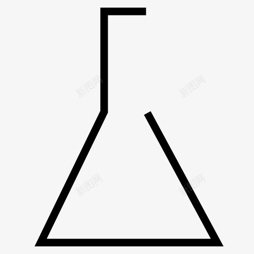 锥形烧瓶化学设备svg_新图网 https://ixintu.com 化学 实验室 锥形 烧瓶 设备 科学 科学化 材料