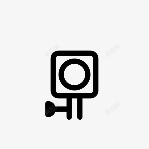 小型动作摄像机动作摄像机goprosvg_新图网 https://ixintu.com 动作 摄像机 小型 设备 连接