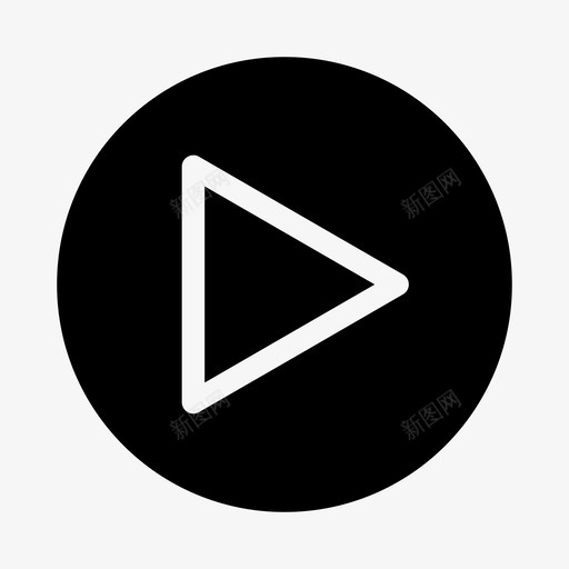 音乐播放器接口电影svg_新图网 https://ixintu.com 播放器 音乐 多媒体 接口 电影 选项 视频