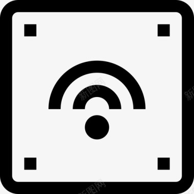 wifi连接摄像头数码图标