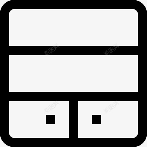 衣柜设备家具svg_新图网 https://ixintu.com 家居 家具 衣柜 设备 最小 图标