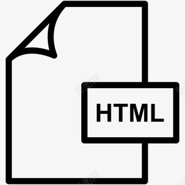 html文件代码编码图标