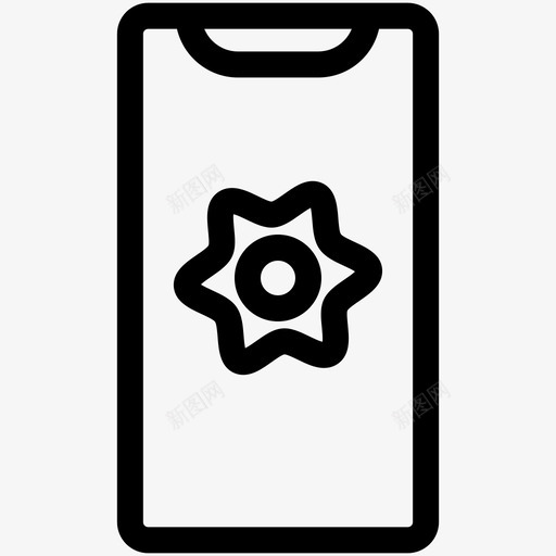 iphone设置齿轮移动svg_新图网 https://ixintu.com 设置 齿轮 移动