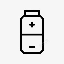 正负能量电池电池电量能量高清图片