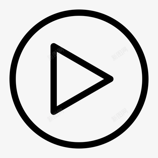 音乐播放器接口电影svg_新图网 https://ixintu.com 播放器 音乐 多媒体 接口 电影 选项 视频