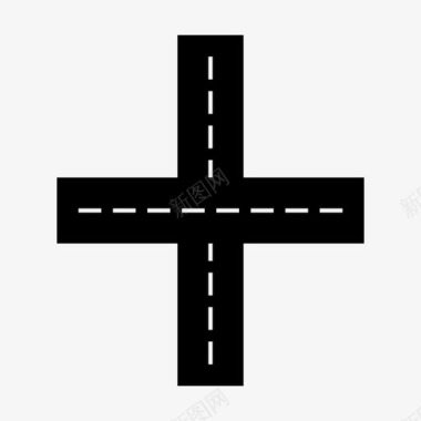 道路高速公路通行证图标