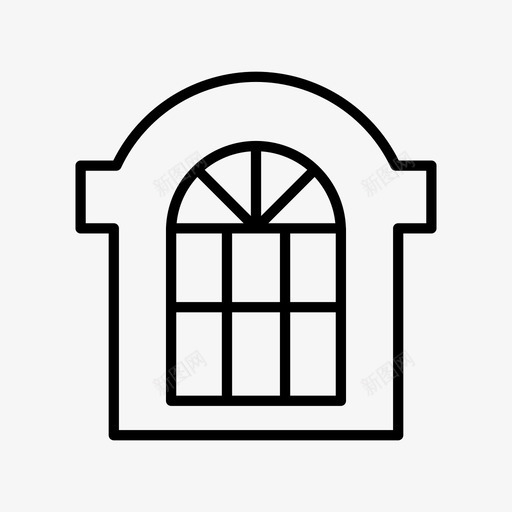 窗户建筑物城市svg_新图网 https://ixintu.com 窗户 建筑物 城市 高楼 塔楼