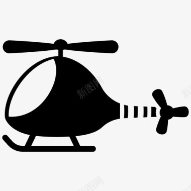 玩具直升机遥控玩具玩具飞机图标