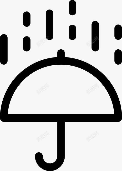雨伞雨雨季季节svg_新图网 https://ixintu.com 雨伞 雨季 季节 天气