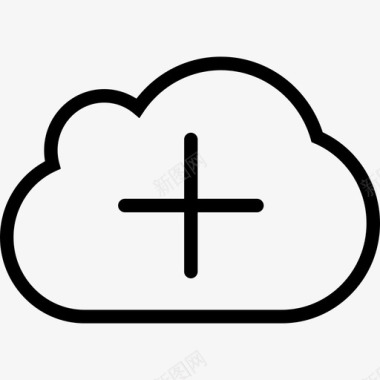 cloudplus加法交叉图标