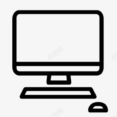 电脑鼠标键盘图标