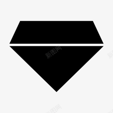 钻石财产物品图标